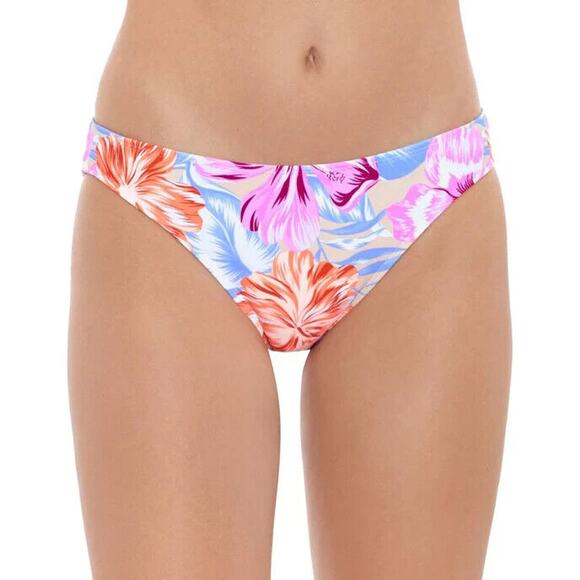 Salt + Cove Floral Print Bikini Swim Bottoms (Women's Small) Chic Swimsuit NWT - Picture 1 of 7